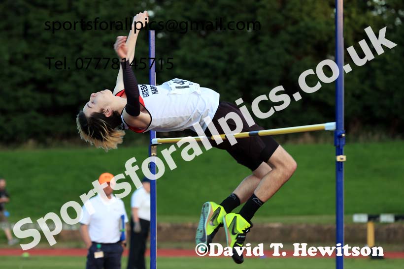 High jump, 2024 NEGP 6, Monkton Stadium,  Wednesday, August 14th.  Photo: David T. Hewitson/Sports for All Pics